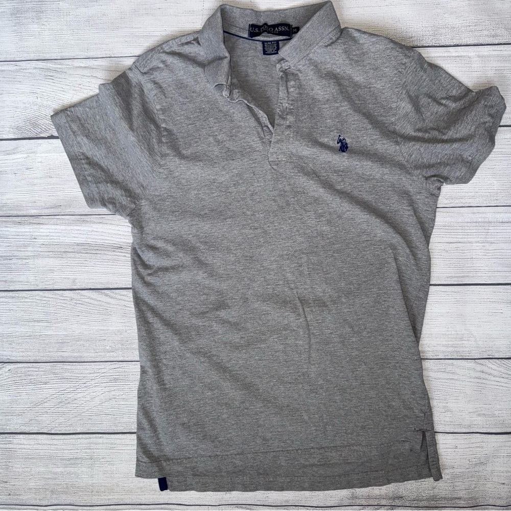 Polo by Ralph Lauren Gray Men's Shirt
